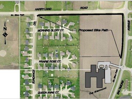 Mt. Zion proposed bike trail